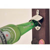 Glass Cap Bottle Opener Kitchen Tool - Stainless Steel Wall Mount